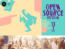 Tablet Screenshot of open-source-festival.de